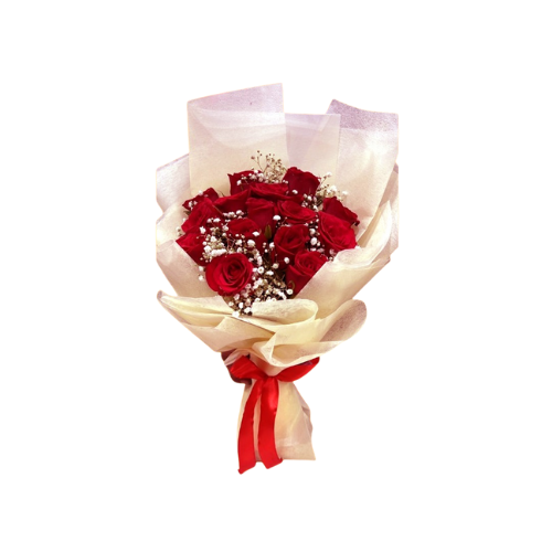 Ruby Red Rose Bouquet (9971)