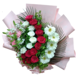 Elegant Bloom Harmony  Mixed Flower Bouquet - 41860