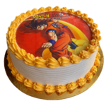 Dragon Ball Z Kakarot Theme Birthday Cake  Goku Anime Cake Custom Order - 41742