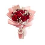 Romantic Bouquet of Red Roses -Giftkdiu - 41612