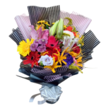 Bold Multi-Rose Bouquet - 42765