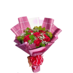 Crimson Elegance Bouquet (9890)-2