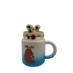 We Bare Bears Mug with Crown Lid. (9943)-24
