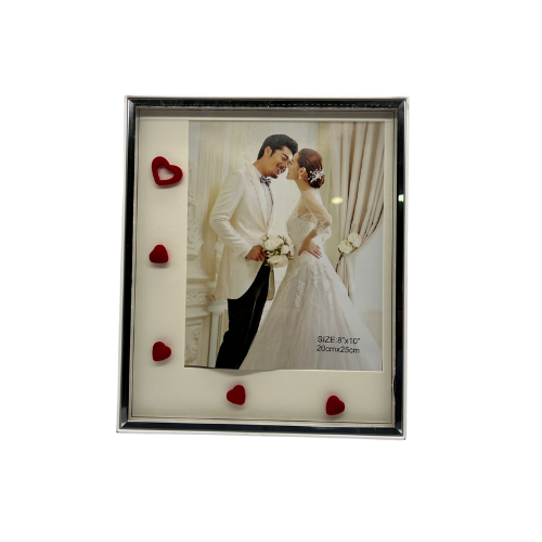 Red Heart Photo Frame. (9925)-42