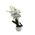 White Orchid/ Artificial Plant. (9907)-60