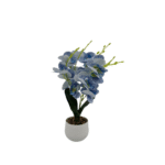 Blue Orchid/ Artificial Plant. (9906)-61