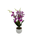Purple Orchid design / Artificial plant. (9905)-62