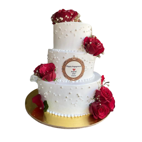 Wedding and Engagement cake