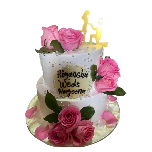 Wedding and Engagement cake