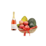 Sparkling Wine and Fresh Fruit Gift Hamper (9865)-2