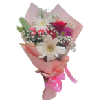 Mixed Flower Bouquet With Rose, Gypsy - 45415