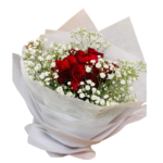 Red Roses 20 With Gypsy - 45382