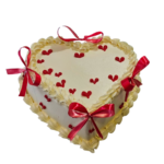 Cake Design With Heart Shape