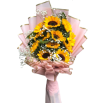 12 Sunflowers With Gypsy - 46233