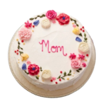 Cake For Mom With Elegent Design - 46053