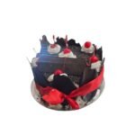 Romantic Anniversary Celebration Cake