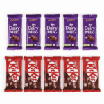 5 dairy milk 5 kitkat