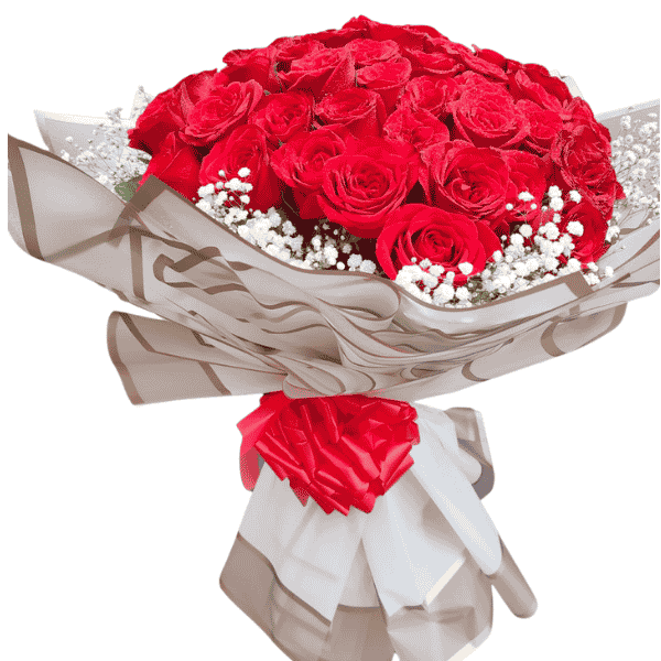Giftkdiu Premium Red Rose Bouquet