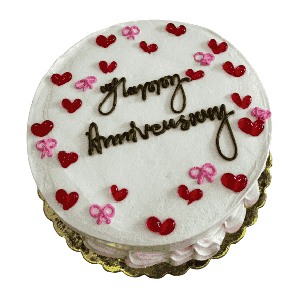 anniversary cake elegent design