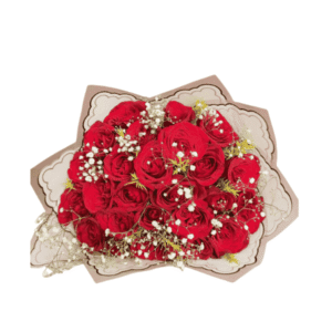 20 red rose bouquet
