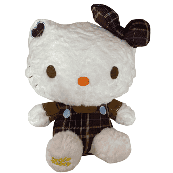 white cat doll