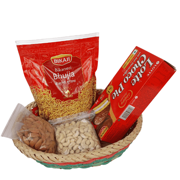 bhujiya dry fruits choco pie