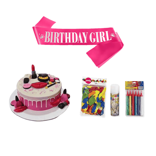 combo makeup cake small