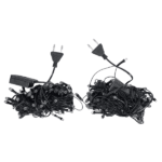 Clear LED Tihar Fairy Lights Black Wire Indoor Outdoor - Image 2